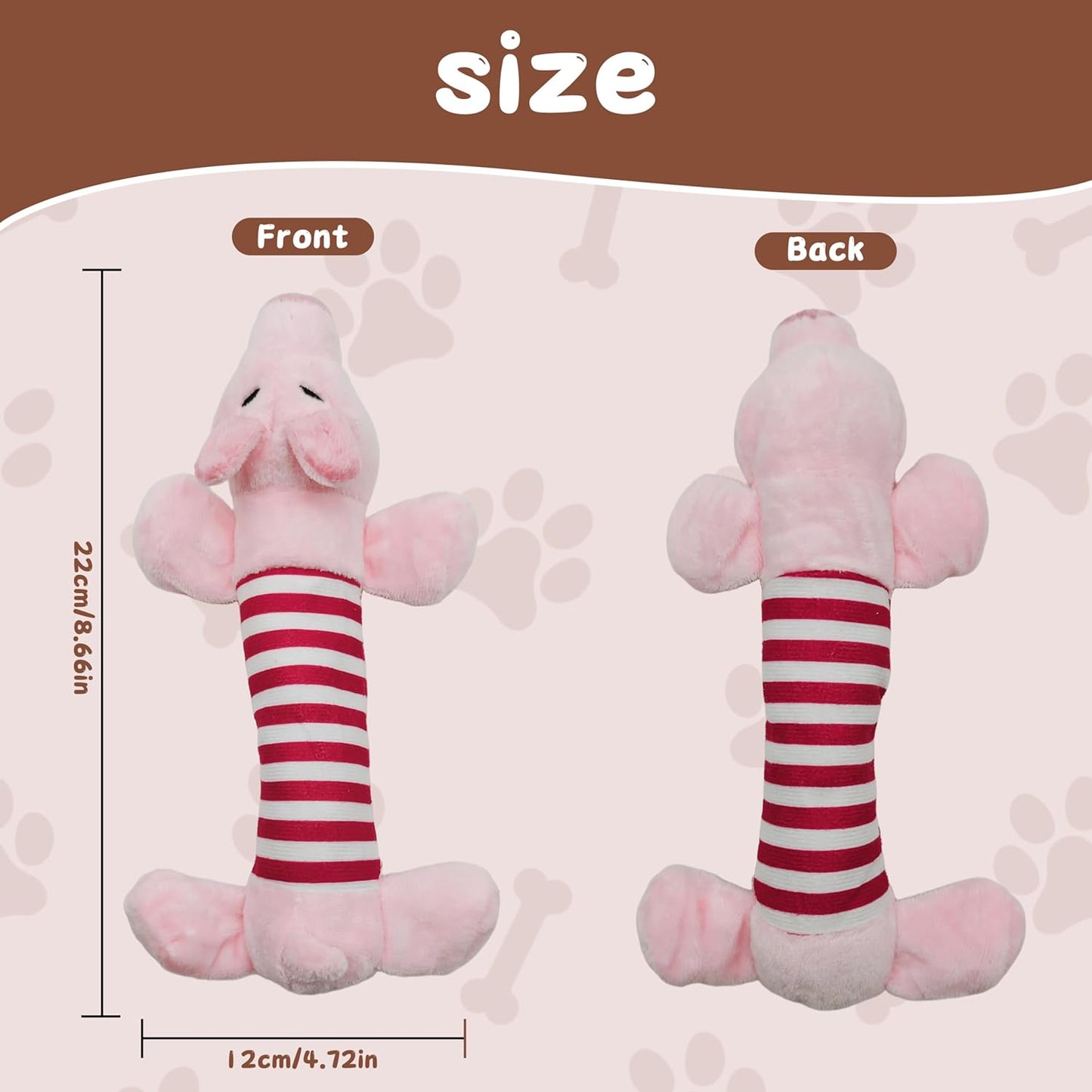 Dog Plush Toy Long Pig